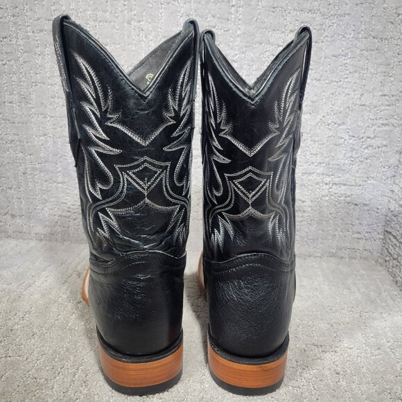 J.B. Dillon Resrve Ostrich Men’s Size Right Shoe 8EE And Left Shoe is 8.5D Boots - Picture 8 of 11